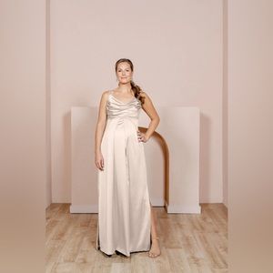 Revelry Maternity Skye Satin Dress